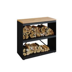 OFYR Wood Storage Black...