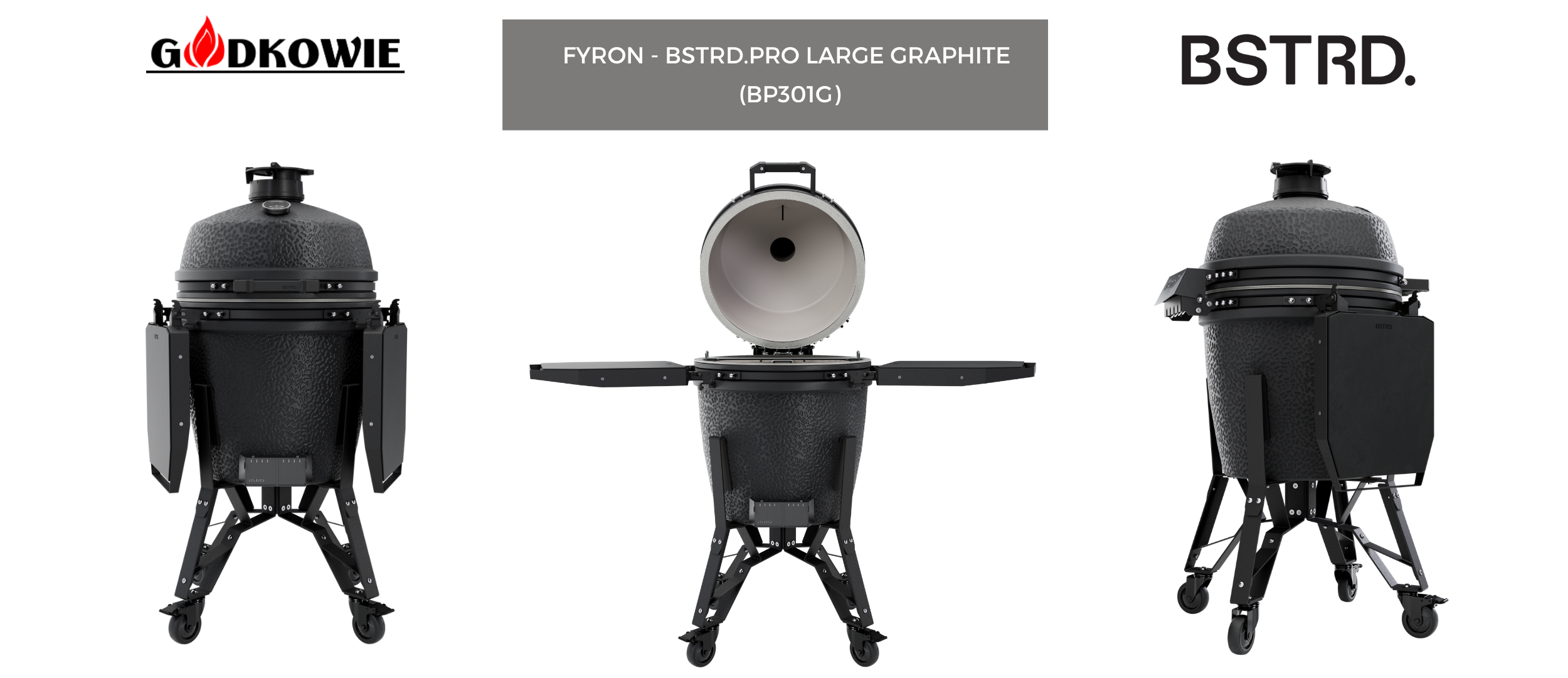 FYRON - BSTRD.PRO LARGE GRAPHITE  (BP301G)