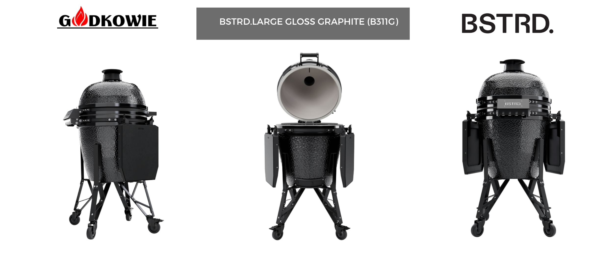 BSTRD.LARGE GLOSS GRAPHITE  (B311G)